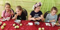 Яблочный Спас забавы детям припас4